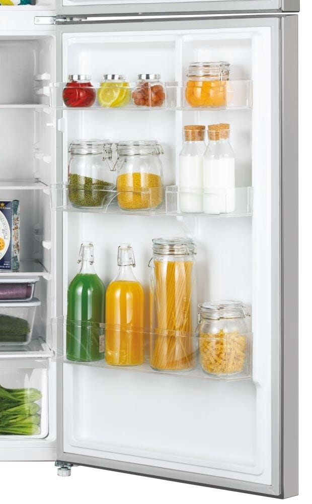 Candy CDG5T717ES Frigorifero con congelatore a libera installazione - cm. 71 h 168 - lt. 410 - inox