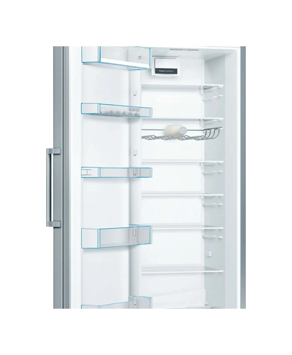 Bosch KSV36FIEP 4 Frigorifero a libera installazione cm. 60 h. 186 - lt. 346 - inox spazzolato antimpronta