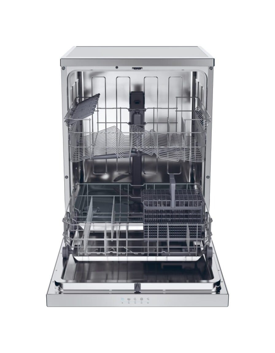 Candy CF 3E9E0X Rapido' Lavastoviglie a libera installazione cm. 60 - 13 coperti - inox