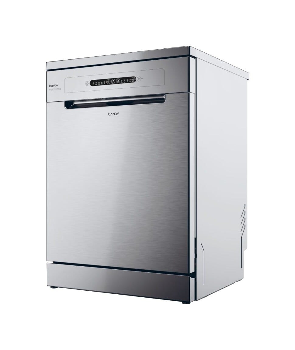 Candy CF 3E9E0X Rapido' Lavastoviglie a libera installazione cm. 60 - 13 coperti - inox