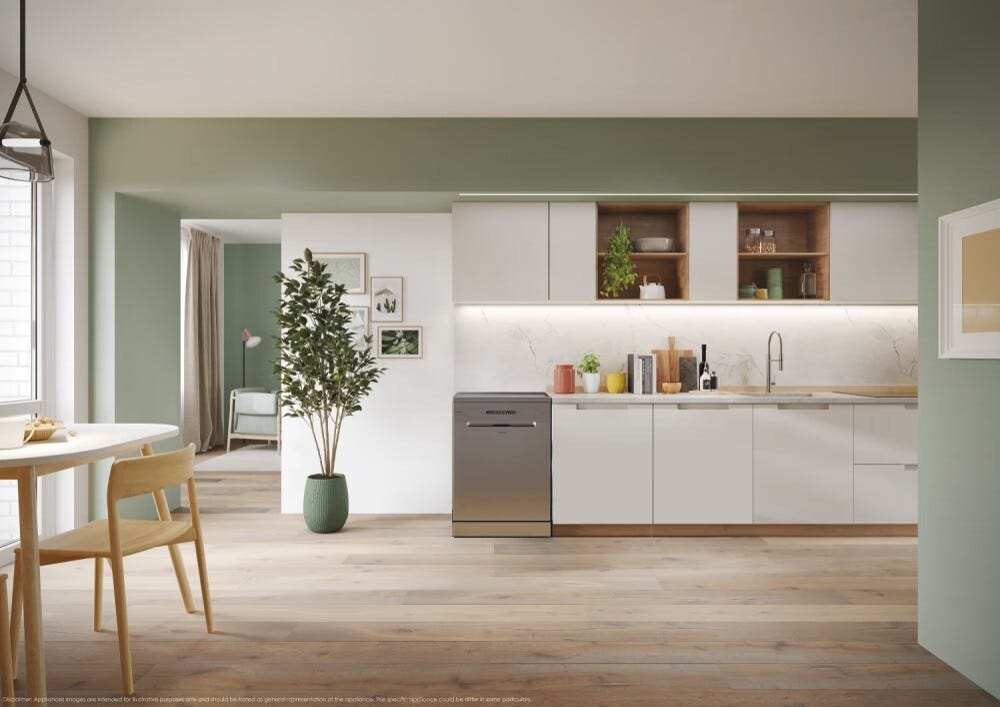Candy CF 3E9E0X Rapido' Lavastoviglie a libera installazione cm. 60 - 13 coperti - inox