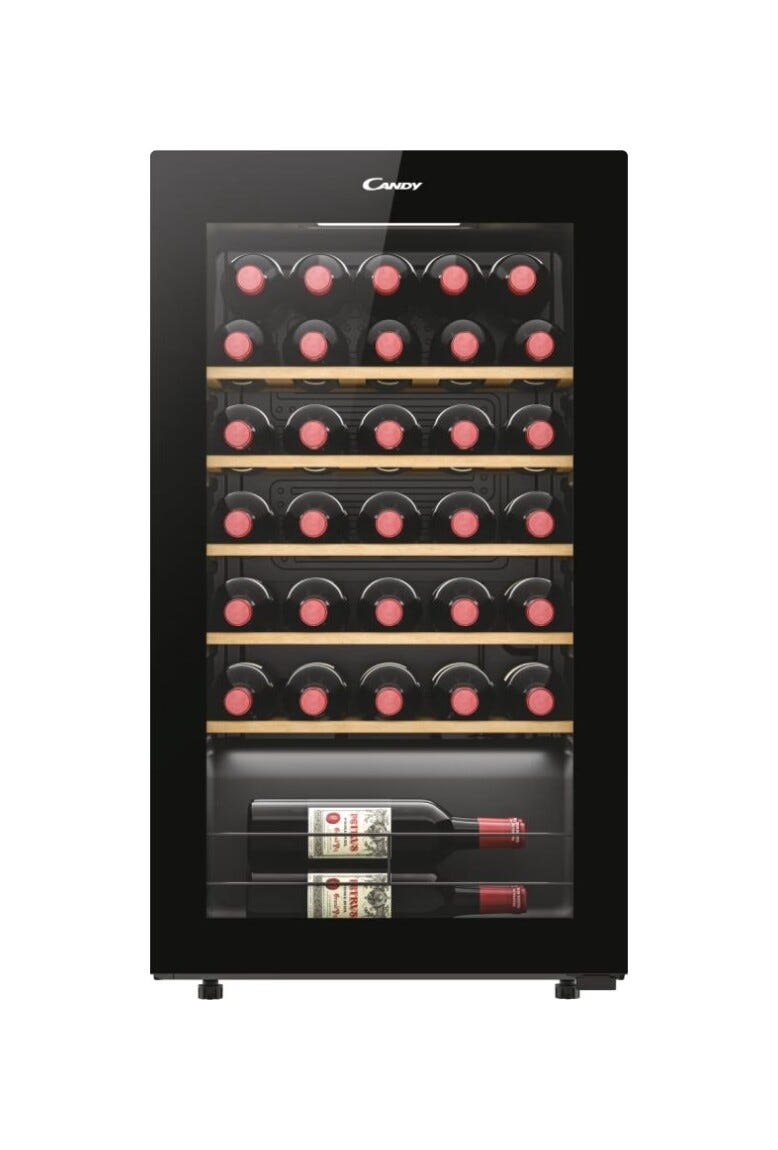Candy CWC034 DiVino Cantina vini a libera installazione cm. 48 - 34 bottiglie - nero