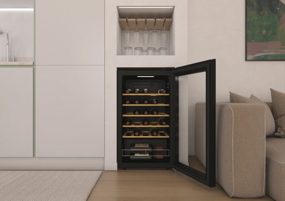 Candy CWC034 DiVino Cantina vini a libera installazione cm. 48 - 34 bottiglie - nero