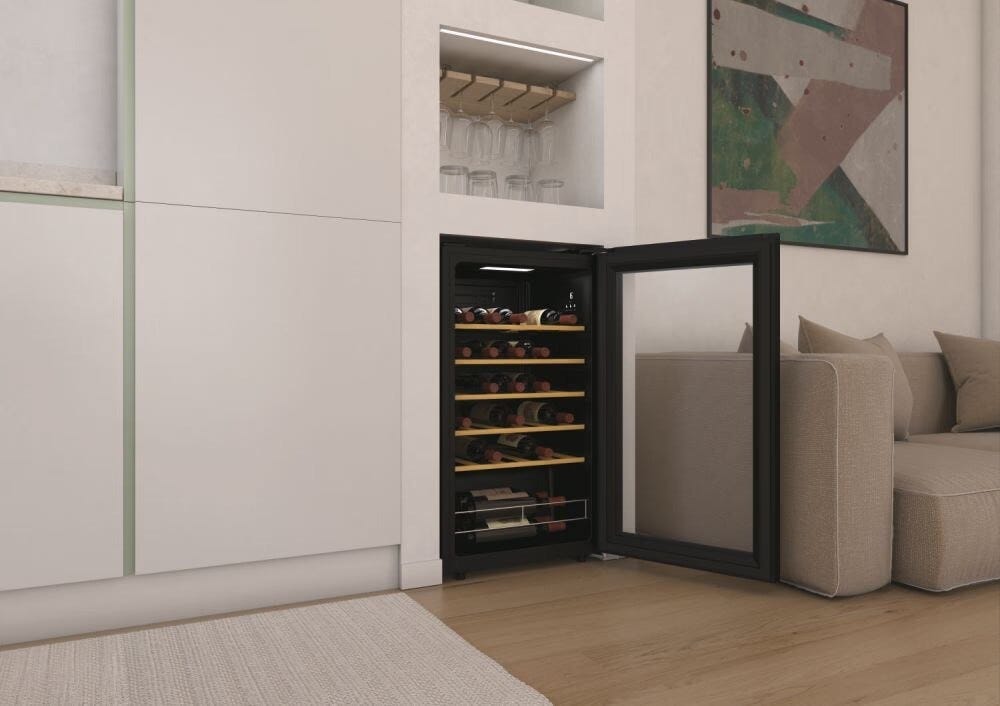 Candy CWC034 DiVino Cantina vini a libera installazione cm. 48 - 34 bottiglie - nero