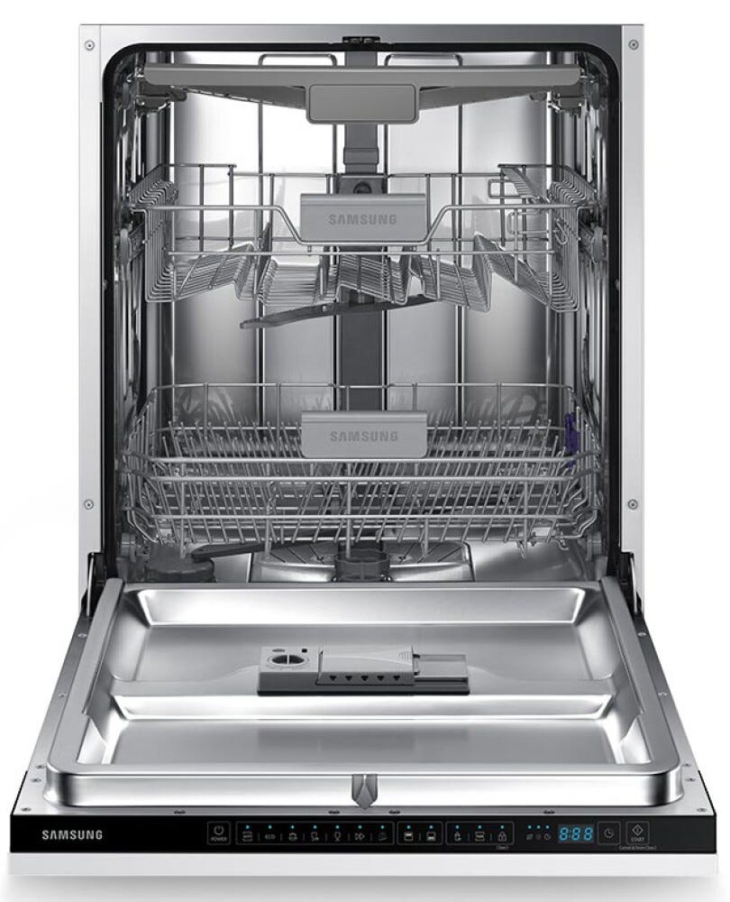 Samsung DW60M6031BB/EO Lavastoviglie integrata totale cm. 60 - 14 coperti