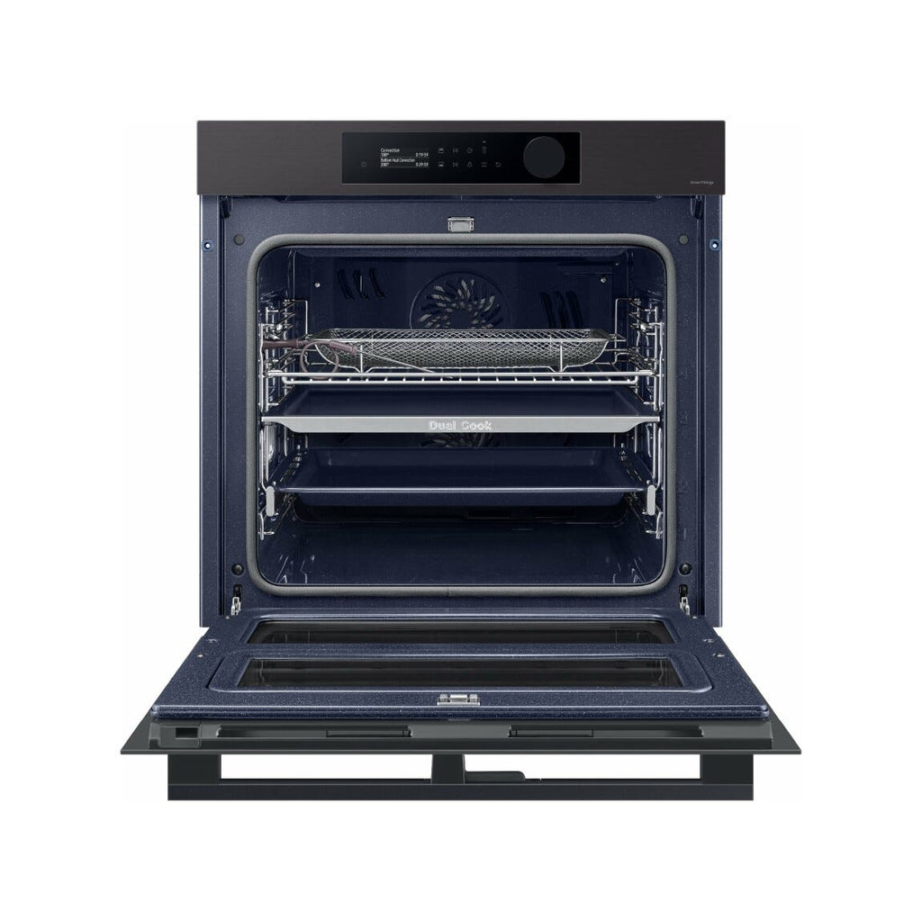 Samsung NV7B57508AB/U2 Dual Cook Flex™ WiFi Doppio forno combinato a vapore pirolitico cm. 60 - grafite opaco