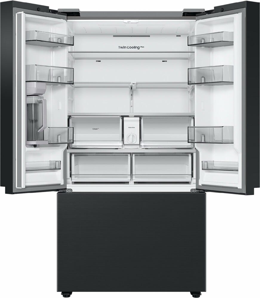 Samsung RF24BB620EB1EO Frigorifero con congelatore french door cm. 91 h. 178 - lt. 674 - grafite