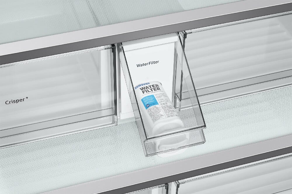 Samsung RF24BB620EB1EO Frigorifero con congelatore french door cm. 91 h. 178 - lt. 674 - grafite