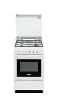 De Longhi SESW554 Smart Cucina da accosto cm. 50 - 4 fuochi gas + 1 forno elettrico - bianco