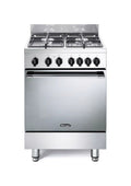 De Longhi GEMMA 66 GVL Cucina da accosto cm. 60 - 4 fuochi gas + 1 forno a gas - inox