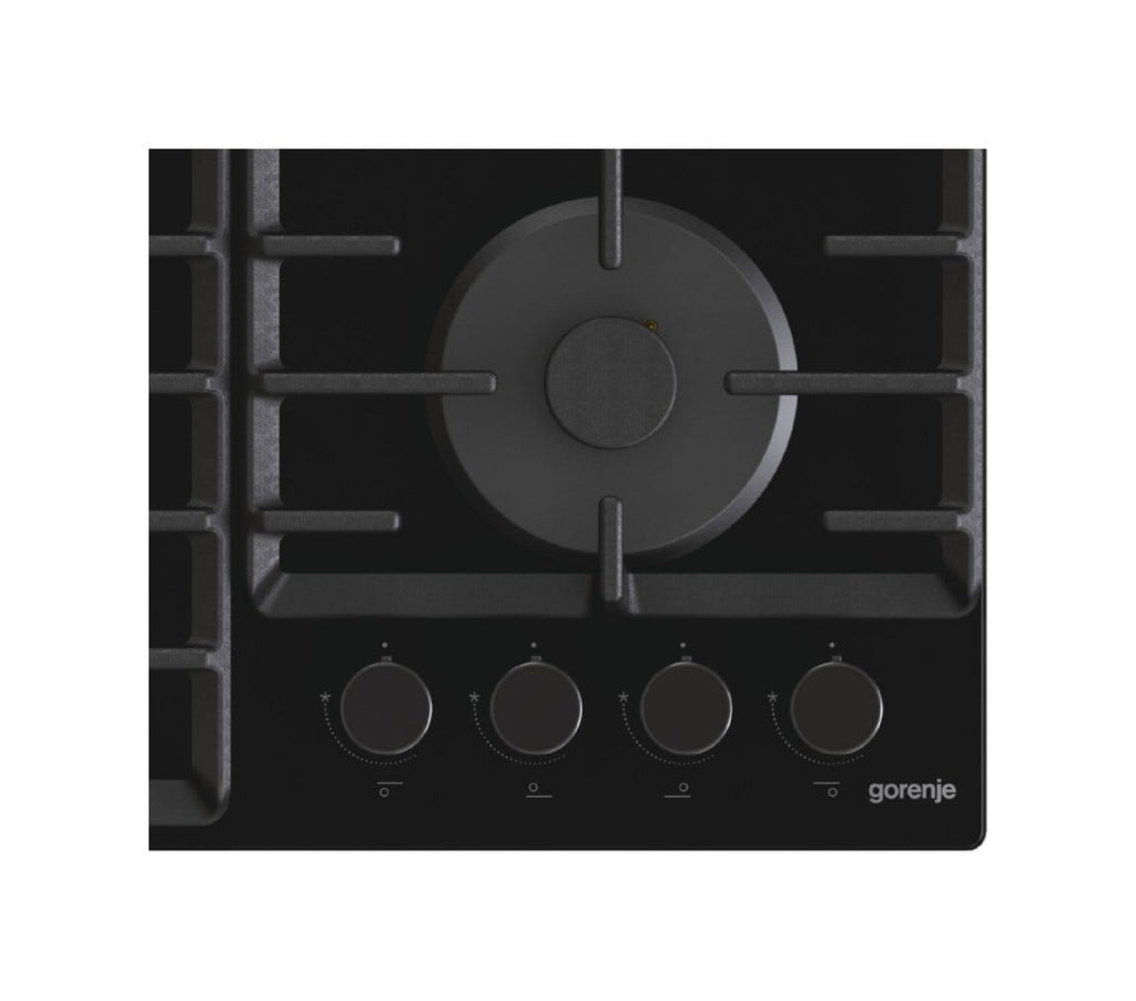 Gorenje GT642SYB Simplicity Piano cottura a gas cm. 60 - vetro nero