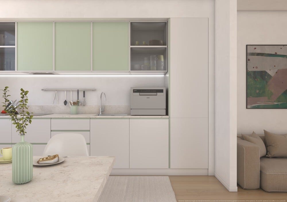 Candy CP 6E51LS Rapido' Lavastoviglie a libera installazione cm. 55 - 6 coperti - inox