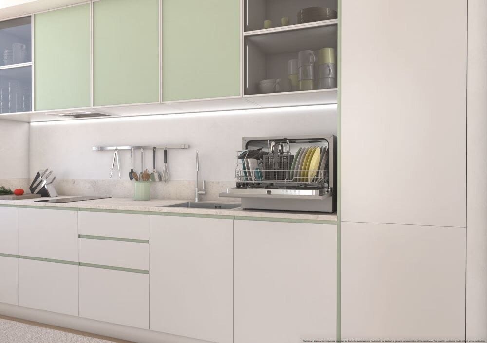 Candy CP 6E51LS Rapido' Lavastoviglie a libera installazione cm. 55 - 6 coperti - inox