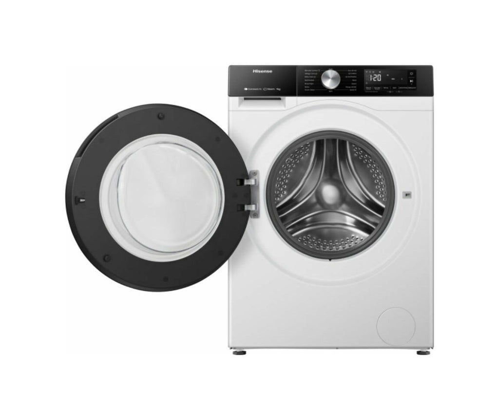 Hisense WF3S9043BW3 Lavatrice cm. 60 - capacità 9 kg - bianco/nero