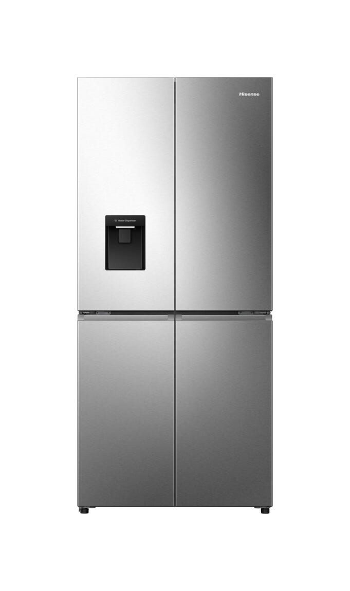 Hisense RQ5P470SMIE Frigorifero con congelatore side by side - cm. 80 h. 179 - lt. 483 - inox