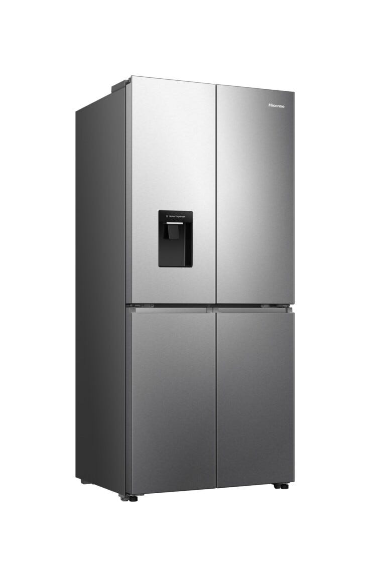 Hisense RQ5P470SMIE Frigorifero con congelatore side by side - cm. 80 h. 179 - lt. 483 - inox
