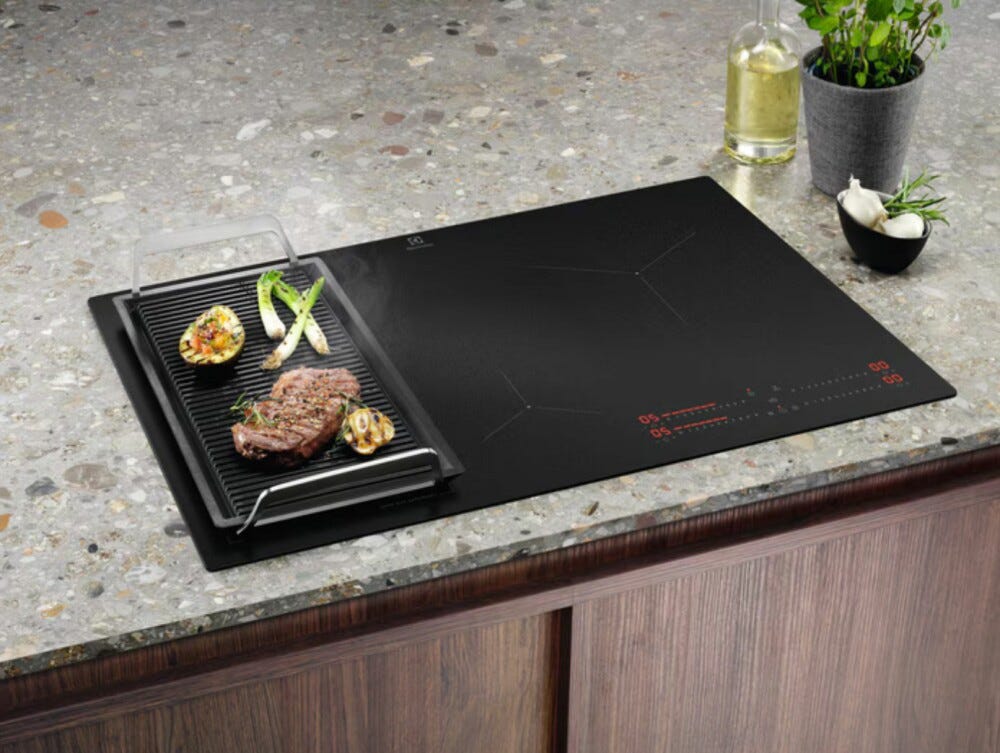 Electrolux EIS82453IZ Serie 700 SenseBoil Piano cottura a induzione cm. 80 Serie 700 SenseBoil - SaphirMatt®