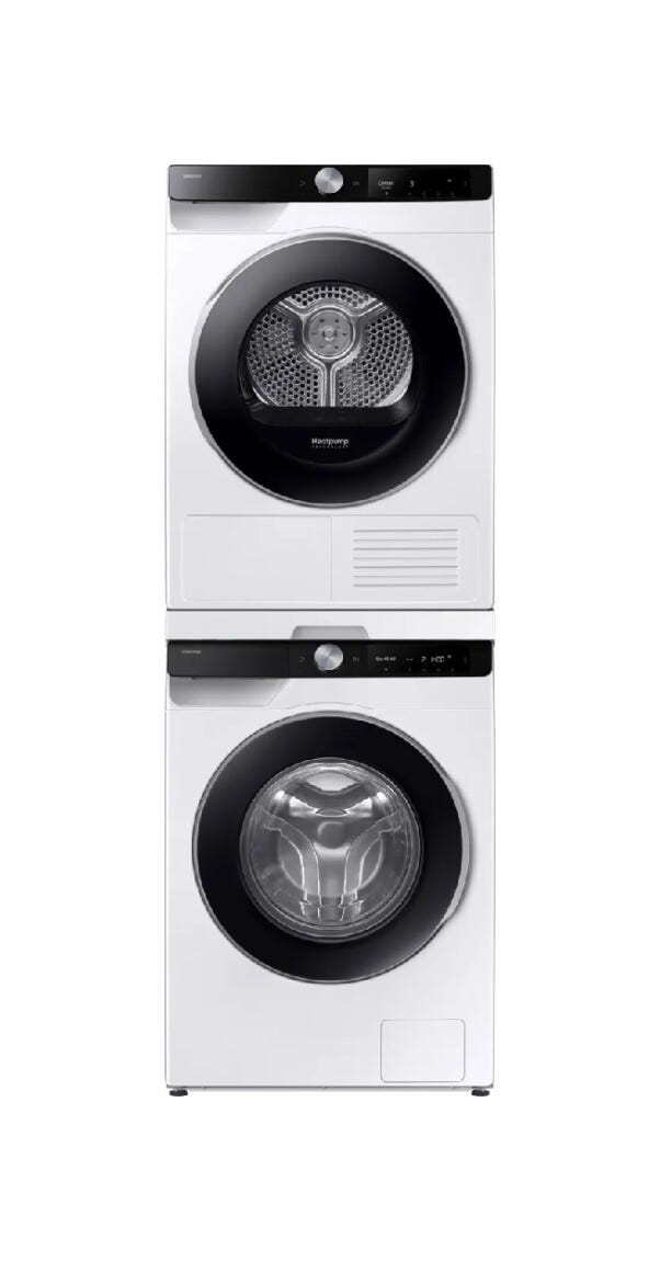 Samsung WW90DG6U85LKU3 Ai Control Ecodosatore Lavatrice cm. 60 - capacità 9 kg - bianco