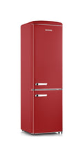 Severin RKG8917 Retrò Frigorifero con congelatore a libera installazione - cm. 55 h. 181- lt. 244 - rosso