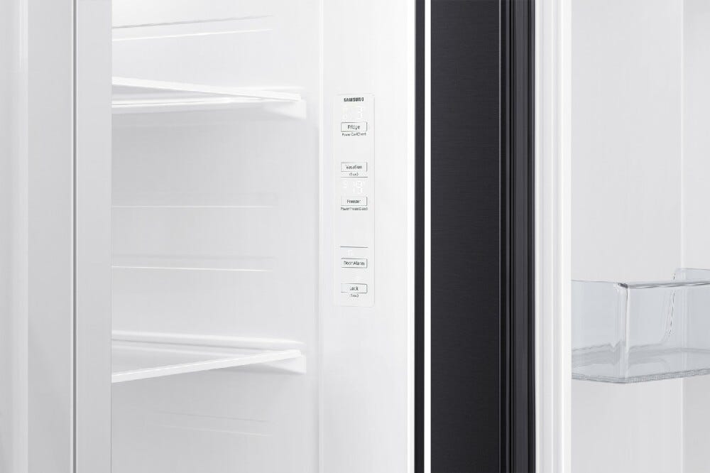 Samsung RS62DG5003B1EF Air Space AI Frigorifero con congelatore side by side cm. 91 h. 178 - lt. 655 - antracite