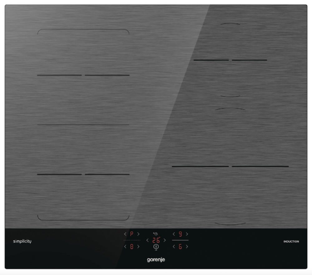 Gorenje GI6421SYB Simplicity Piano cottura a induzione cm. 60 - vetroceramica grigio/nero