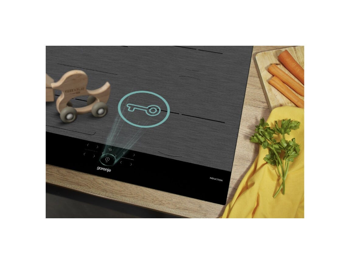 Gorenje GI6421SYB Simplicity Piano cottura a induzione cm. 60 - vetroceramica grigio/nero