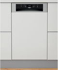 Whirlpool WSBC 3M27 X Lavastoviglie integrata parziale cm. 45 - 10 coperti - frontale inox