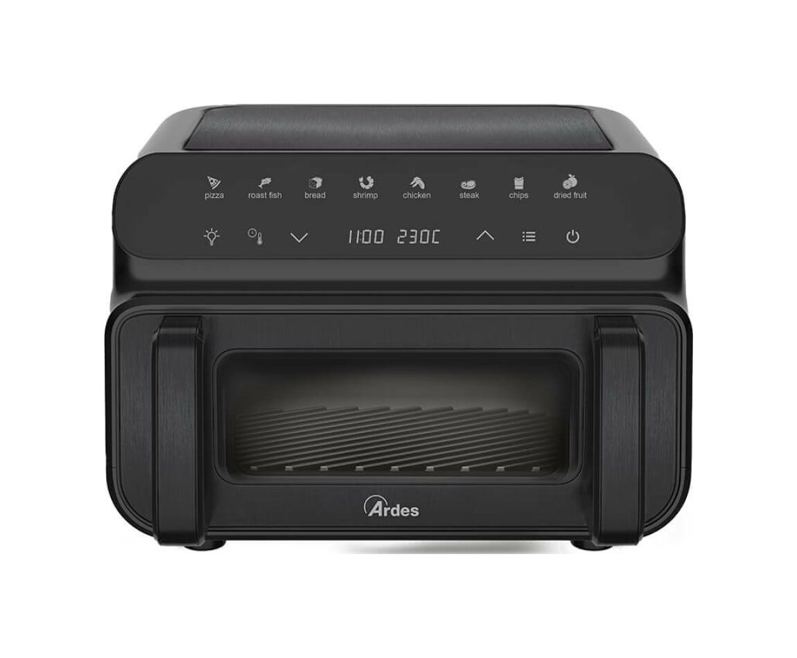 Ardes ARFRYA09GP Friggisana Grill Friggitrice ad aria - nero