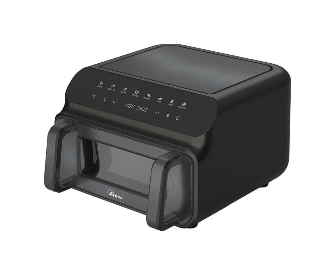 Ardes ARFRYA09GP Friggisana Grill Friggitrice ad aria - nero