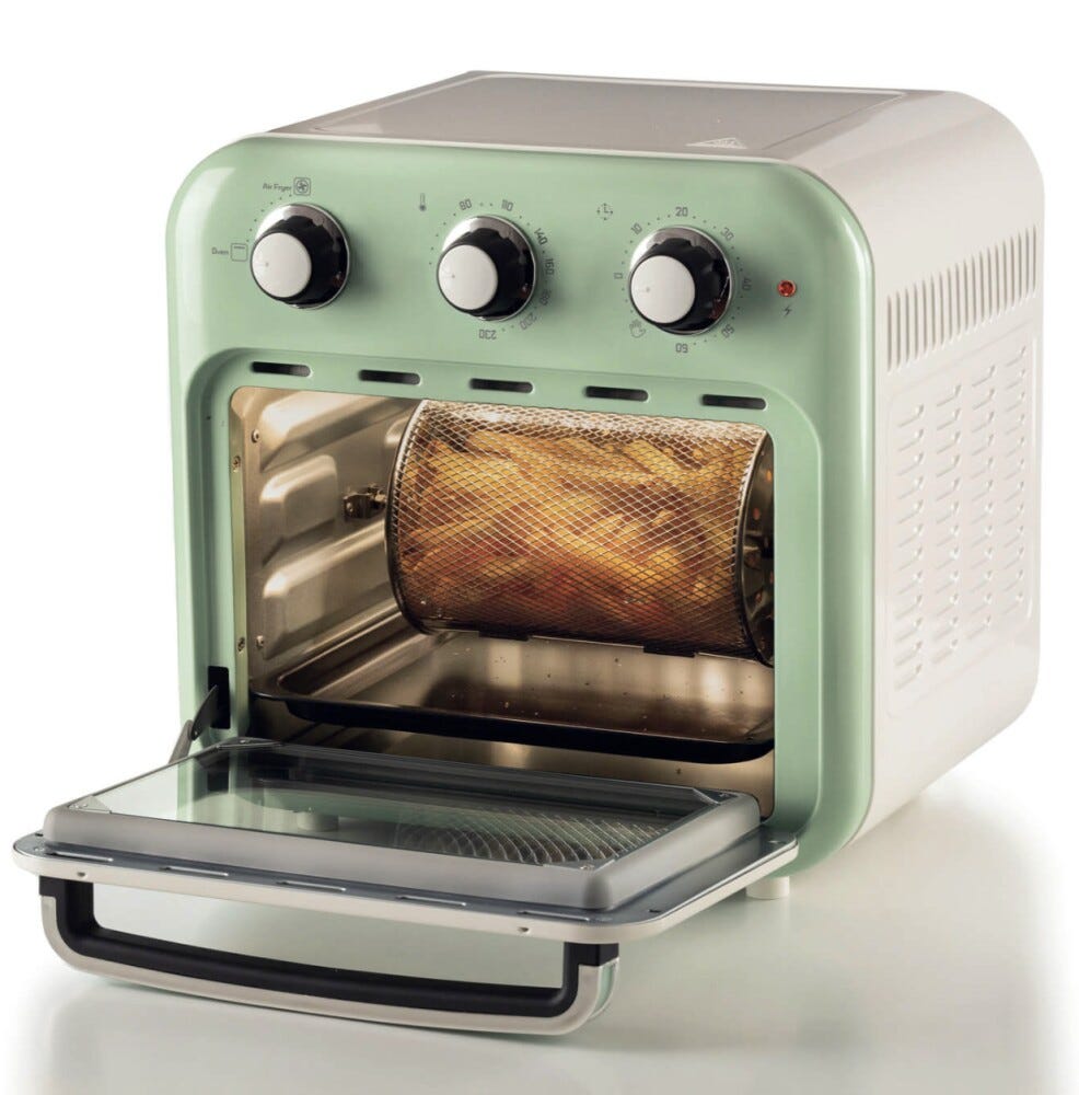 Ariete 4632/04 Friggitrice ad aria + forno 16 lt - verde