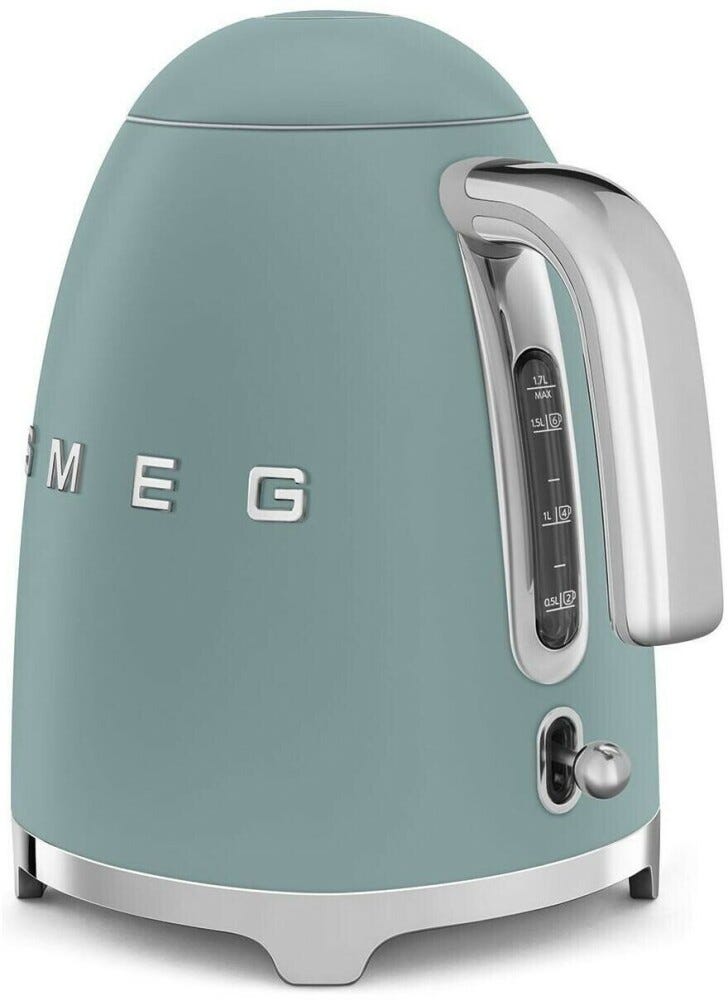 Smeg Selection KLF03EGMEU 50's Style Bollitore elettrico standard 1,7 l. - verde smeraldo opaco