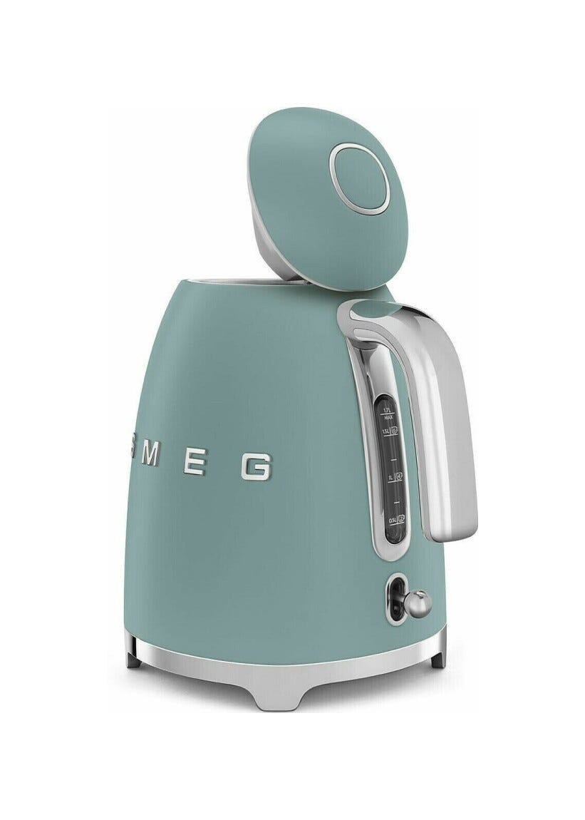 Smeg Selection KLF03EGMEU 50's Style Bollitore elettrico standard 1,7 l. - verde smeraldo opaco