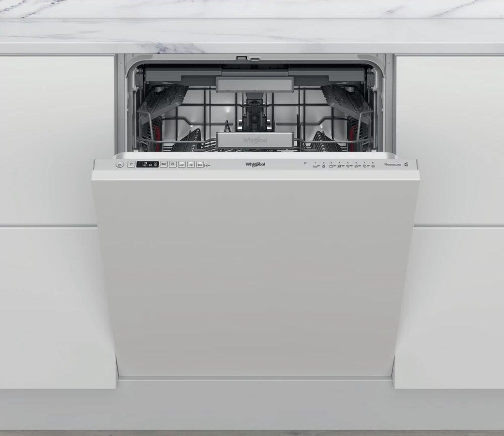 Whirlpool W6I D741A S Lavastoviglie integrata totale cm. 60 - 14 coperti