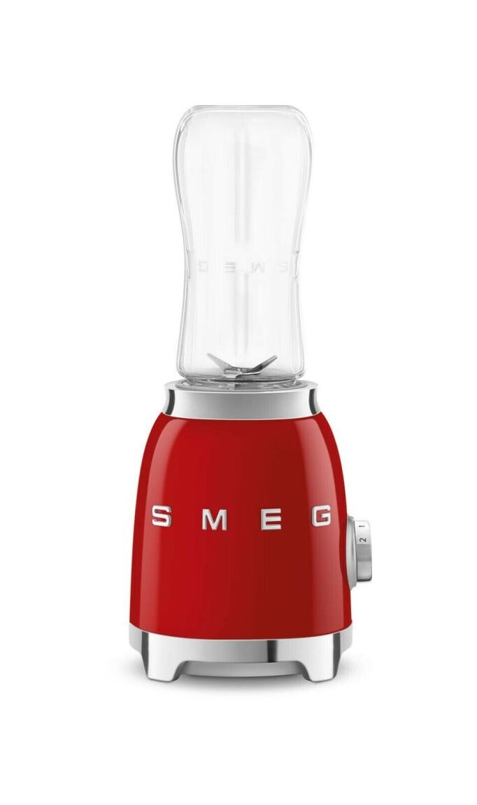 Smeg Selection PBF01RDEU 50'S Style Frullatore multifunzione - rosso lucido
