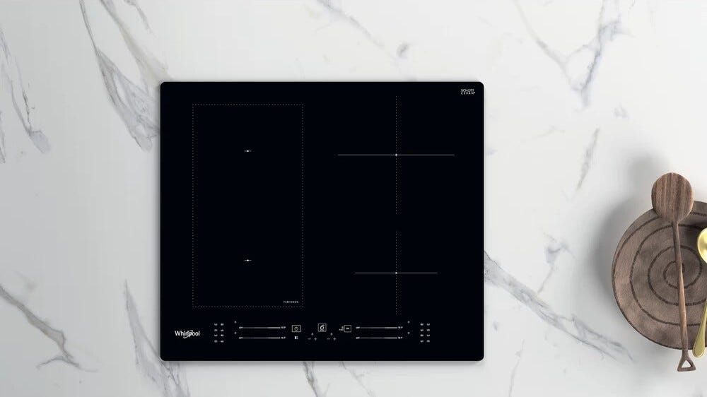 Whirlpool WL S7960 NE Piano cottura a induzione cm. 59 - vetroceramica nero