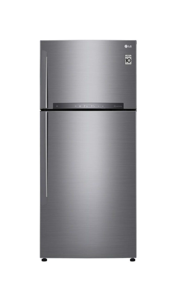 LG GTB744PZHED Frigorifero con congelatore a libera installazione - cm. 78 h. 180 - lt. 506 - inox