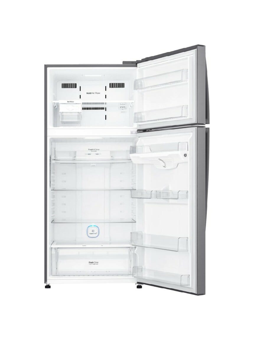 LG GTB744PZHED Frigorifero con congelatore a libera installazione - cm. 78 h. 180 - lt. 506 - inox