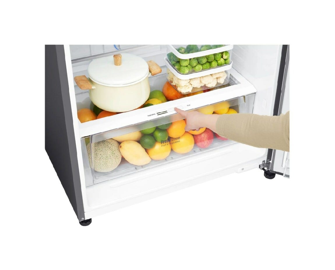 LG GTB744PZHED Frigorifero con congelatore a libera installazione - cm. 78 h. 180 - lt. 506 - inox