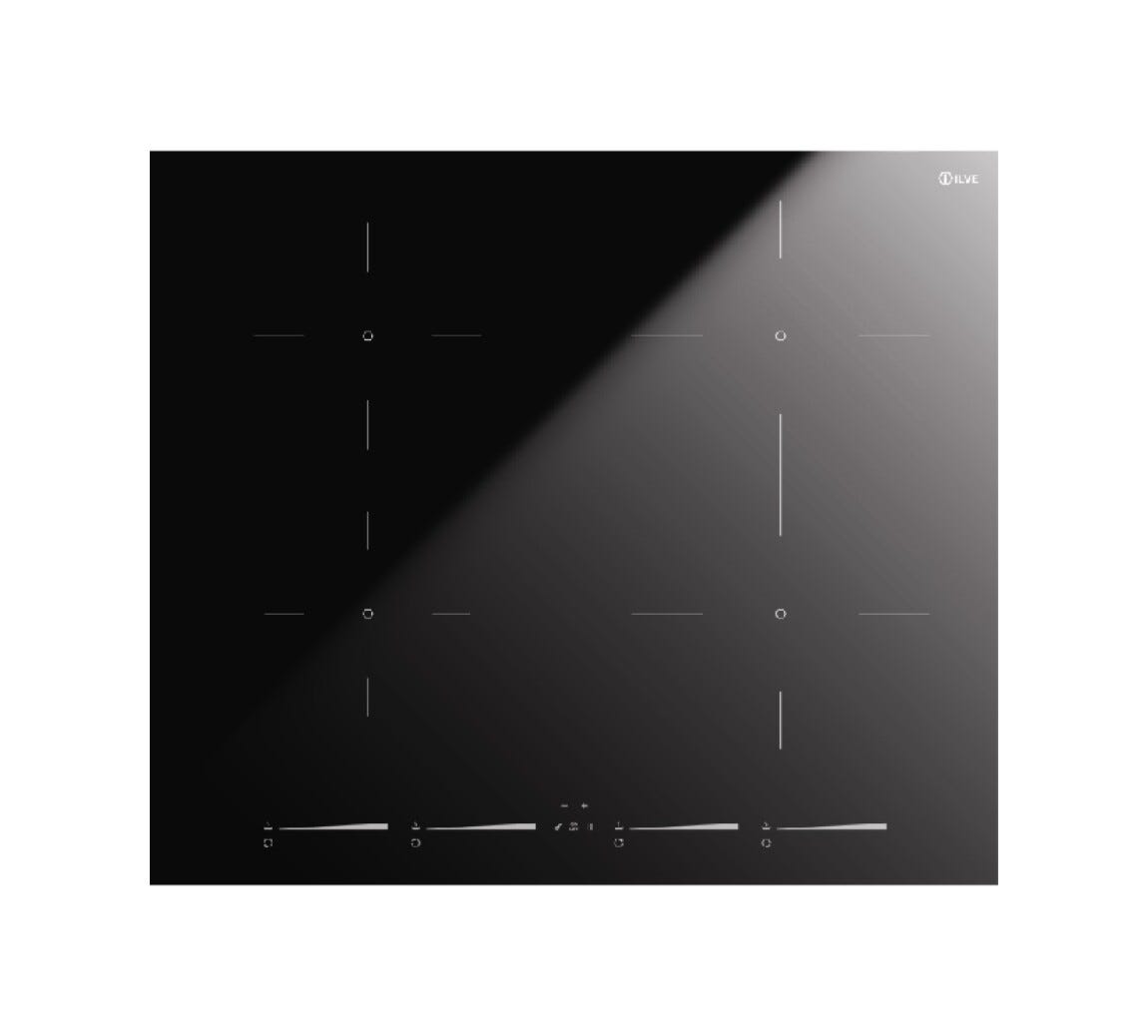 ILVE HCBI604TC Piano cottura a induzione cm 60 - vetroceramica nero