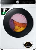 Samsung WD11DG6B85BKU3 Lavasciuga cm. 60 - lavaggio 11 kg - asciugatura 6 kg - bianco