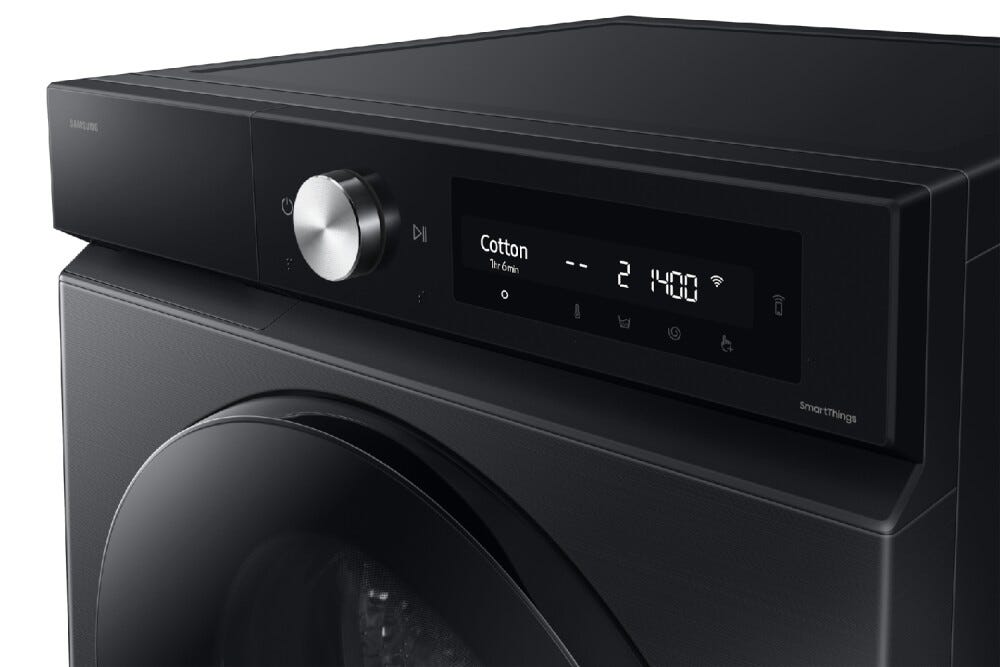 Samsung WD11DB7B85GBU3 Lavasciuga cm. 60 - lavaggio 11 kg - asciugatura 6 kg - nero