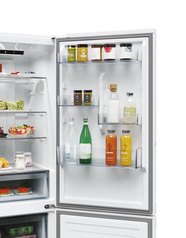 Candy CNCQ2T618EW Fresco Frigorifero con congelatore a libera installazione - cm. 60 h 185 - lt. 355 - bianco