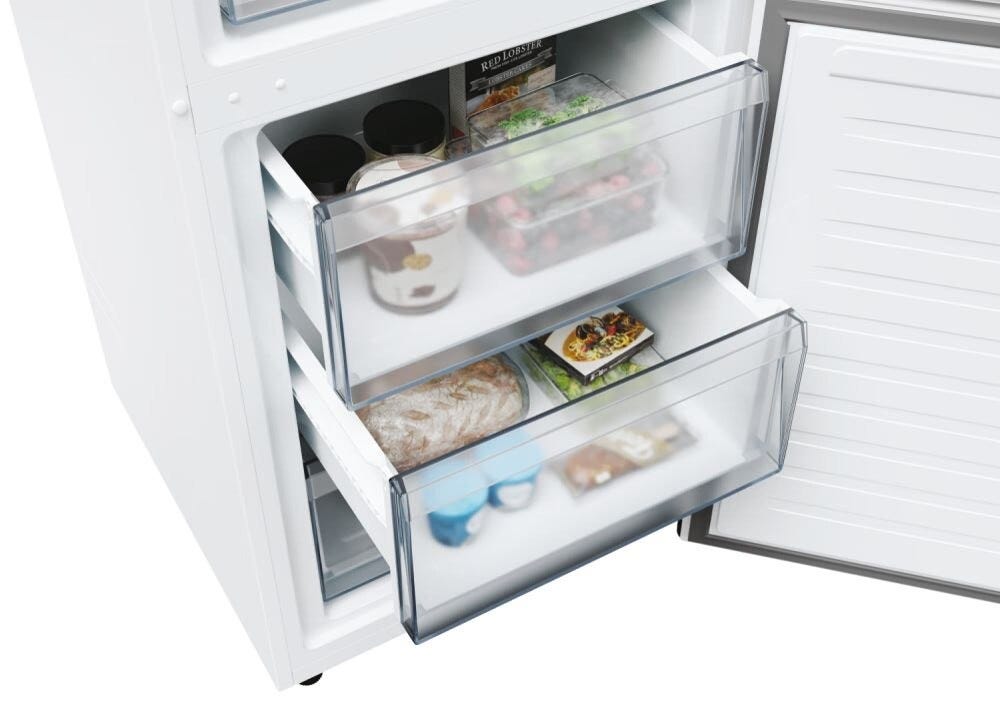 Candy CNCQ2T618EW Fresco Frigorifero con congelatore a libera installazione - cm. 60 h 185 - lt. 355 - bianco