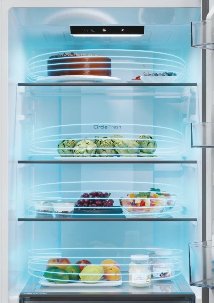 Candy CNCQ2T618EW Fresco Frigorifero con congelatore a libera installazione - cm. 60 h 185 - lt. 355 - bianco