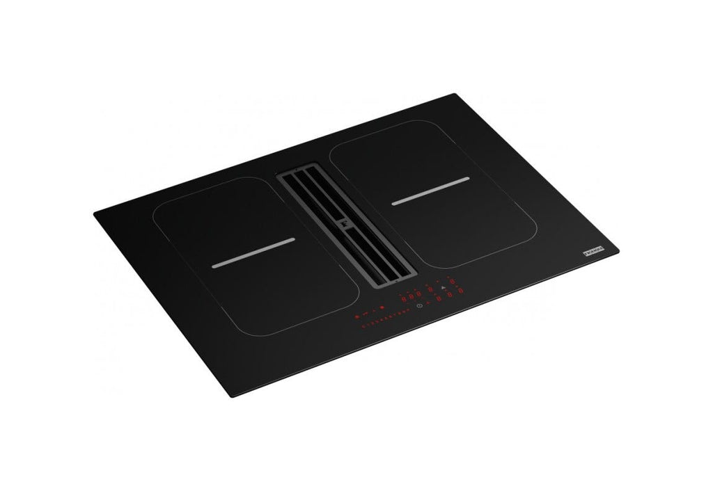 Franke FSM 7081R HI Smart 2Gether Black Lines Piano cottura induzione cm. 70 con cappa integrata da 630 m³/h - cristallo nero