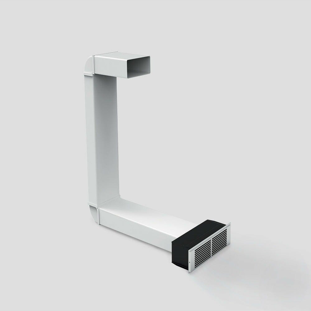 Faber GALILEO HE BK GLASS NG A83 Piano cottura induzione cm. 83 con cappa integrata da 510 m3/h - vetro nero