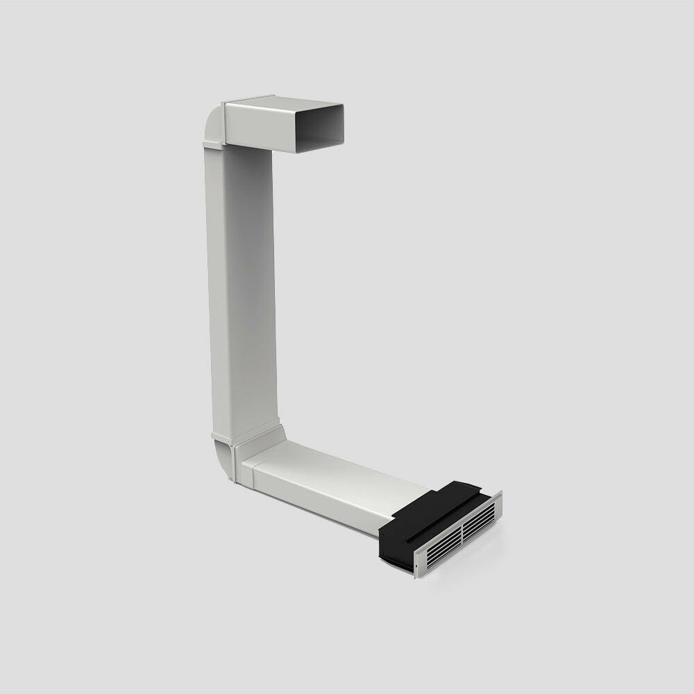 Faber GALILEO HE BK GLASS NG A83 Piano cottura induzione cm. 83 con cappa integrata da 510 m3/h - vetro nero