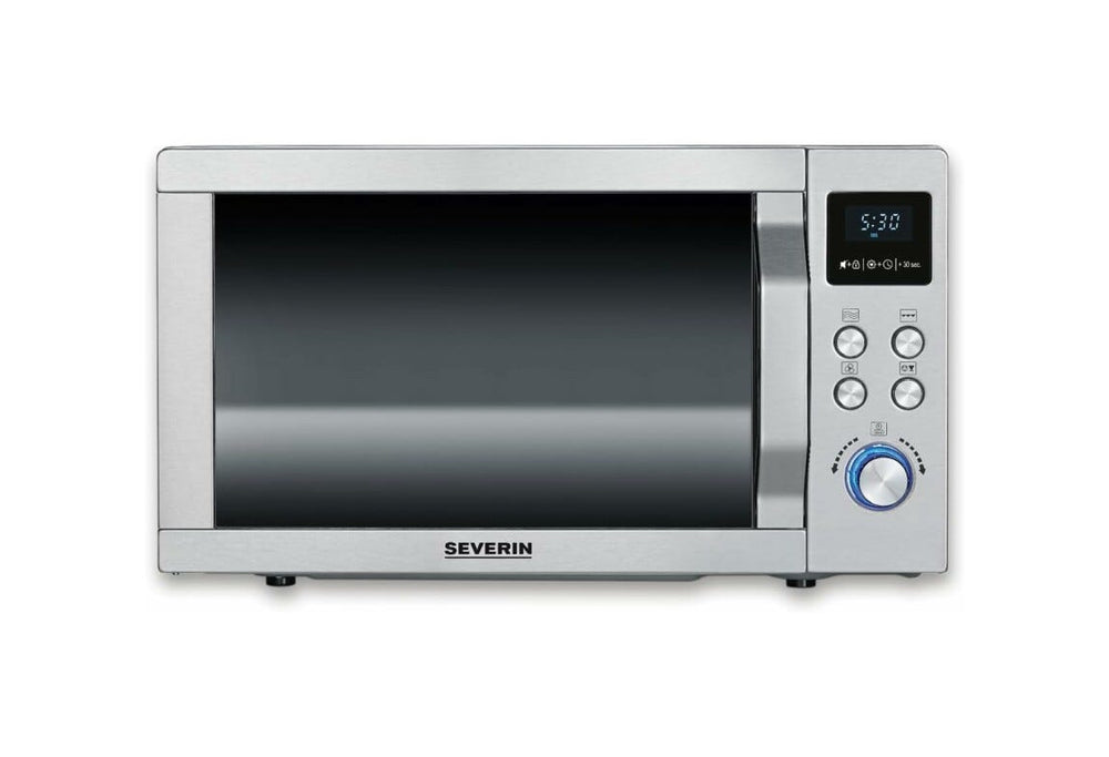 Severin MW 7774 Forno a microonde a libera installazione cm. 49 - argento spazzolato