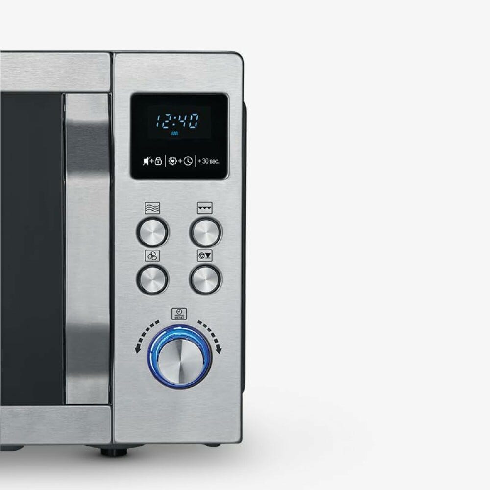 Severin MW 7774 Forno a microonde a libera installazione cm. 49 - argento spazzolato