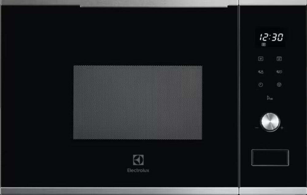 Electrolux KMSD203TMX serie 600 Grill Forno a microonde da incasso 20 l, 800 W microonde, 1000 W grill